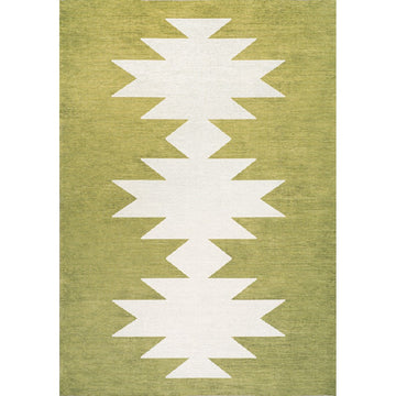 Chayton Minimalist Geometric Machine-washable Area Rug
